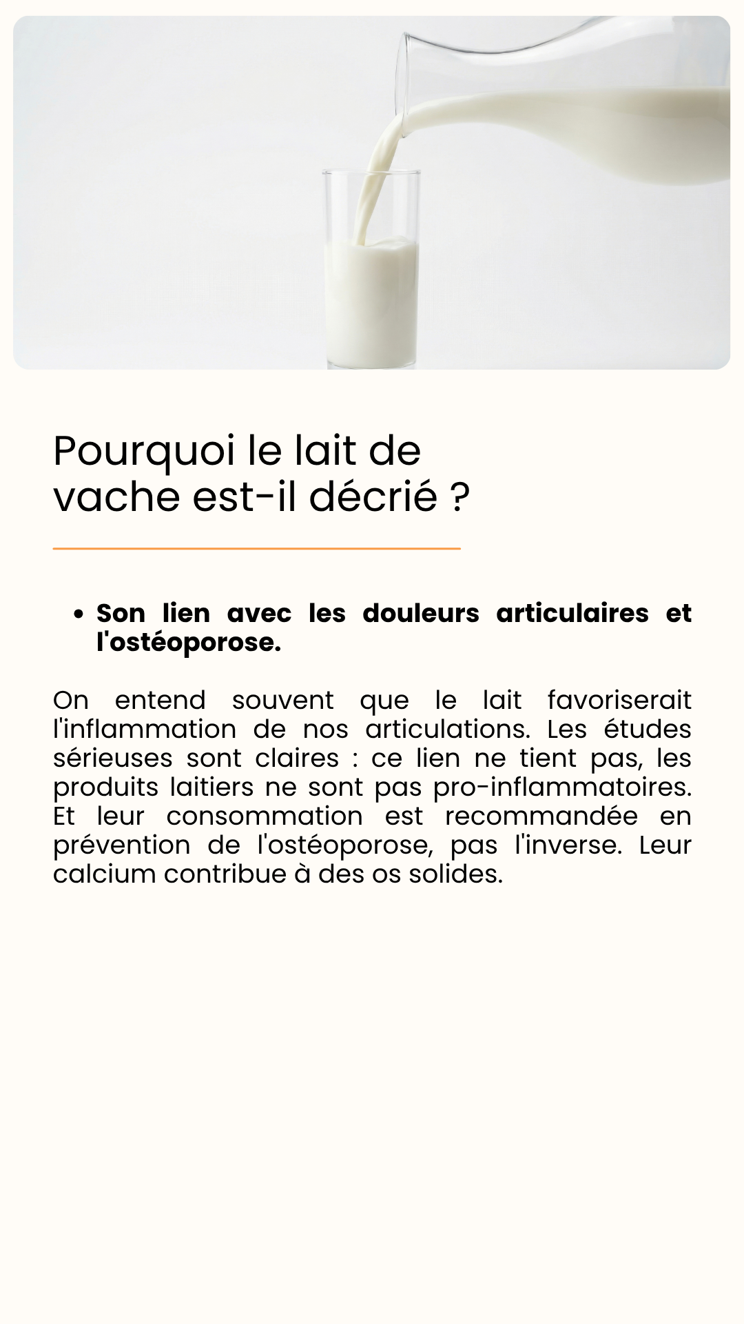 Lait de vache : bon ou mauvais pour la santé ? — page 2 sur 8