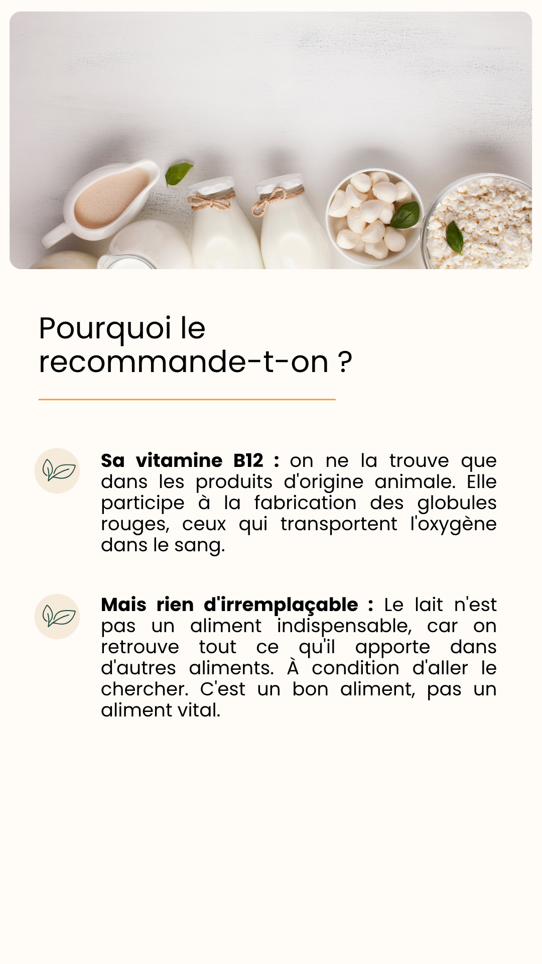 Lait de vache : bon ou mauvais pour la santé ? — page 6 sur 8