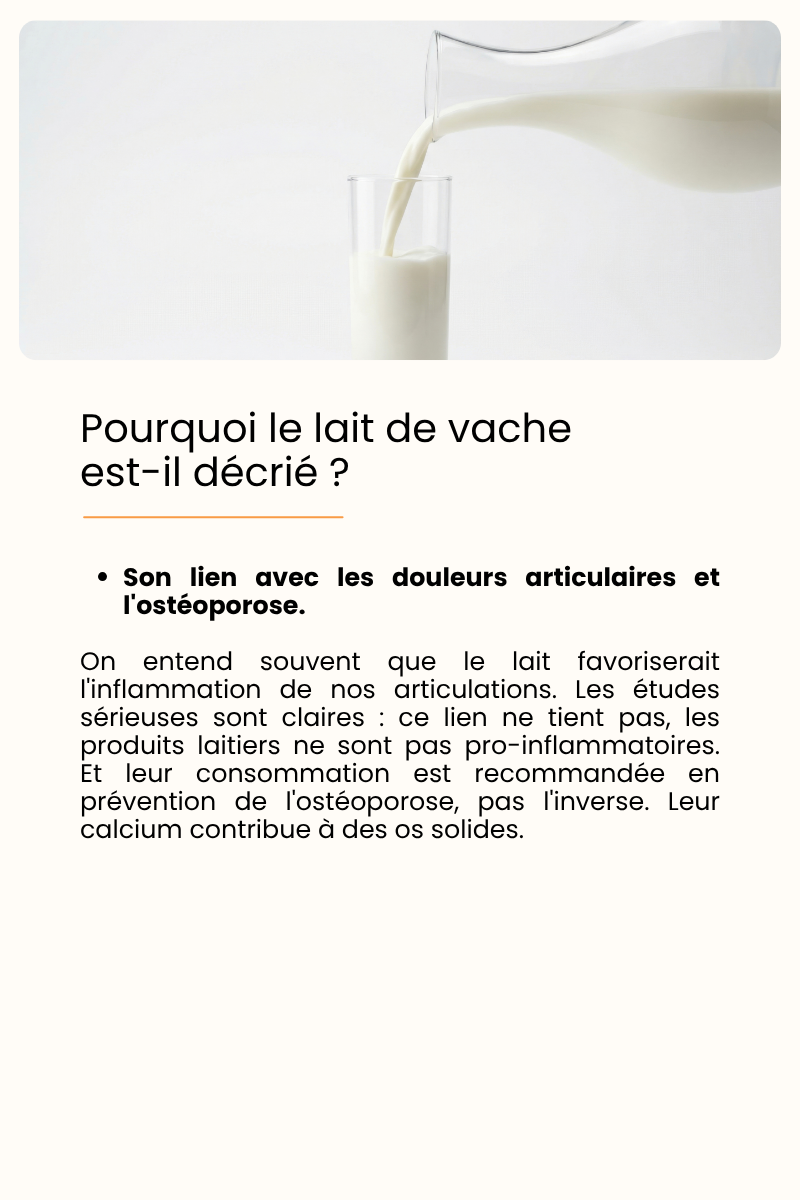 Lait de vache : bon ou mauvais pour la santé ? — page 2 sur 8
