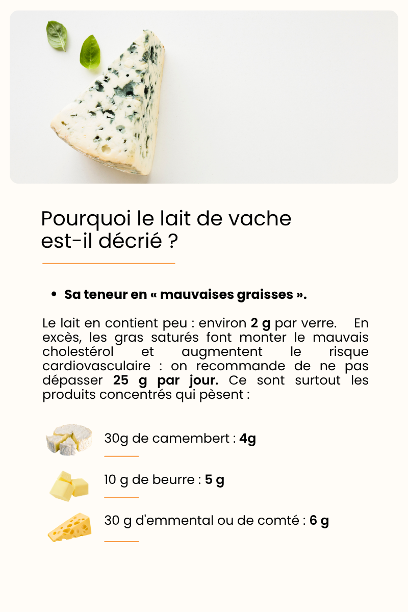 Lait de vache : bon ou mauvais pour la santé ? — page 3 sur 8