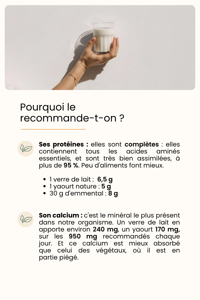 Lait de vache : bon ou mauvais pour la santé ? — page 5 sur 8