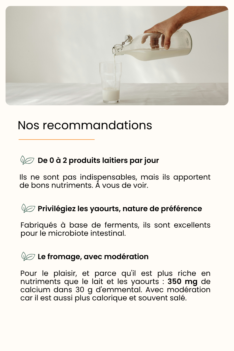 Lait de vache : bon ou mauvais pour la santé ? — page 7 sur 8