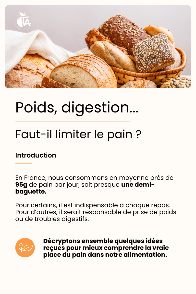 Poids, digestion : faut-il limiter le pain ? — page 1 sur 8