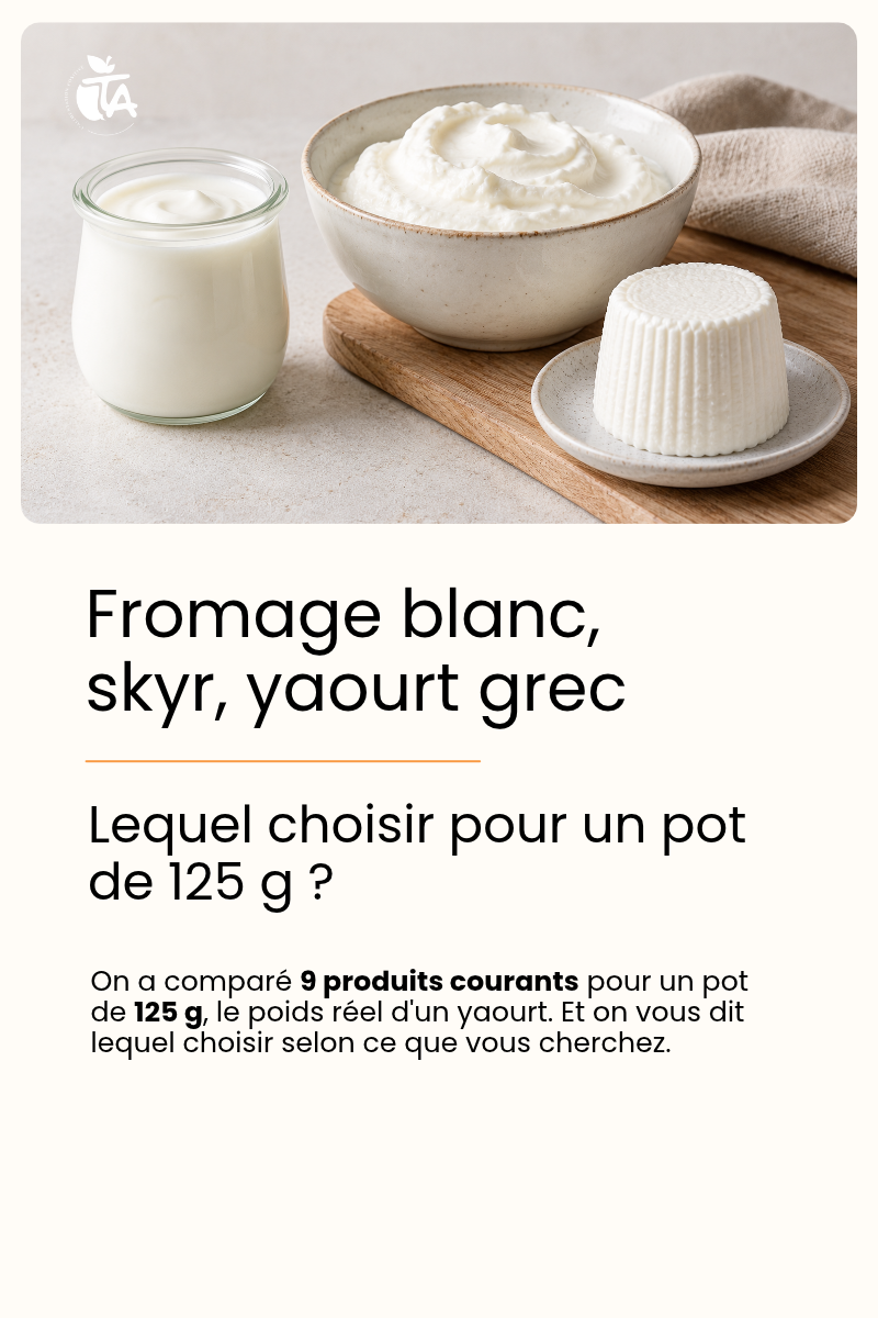 Fromage blanc, skyr, yaourt - Quelles différences ? — page 1 sur 10